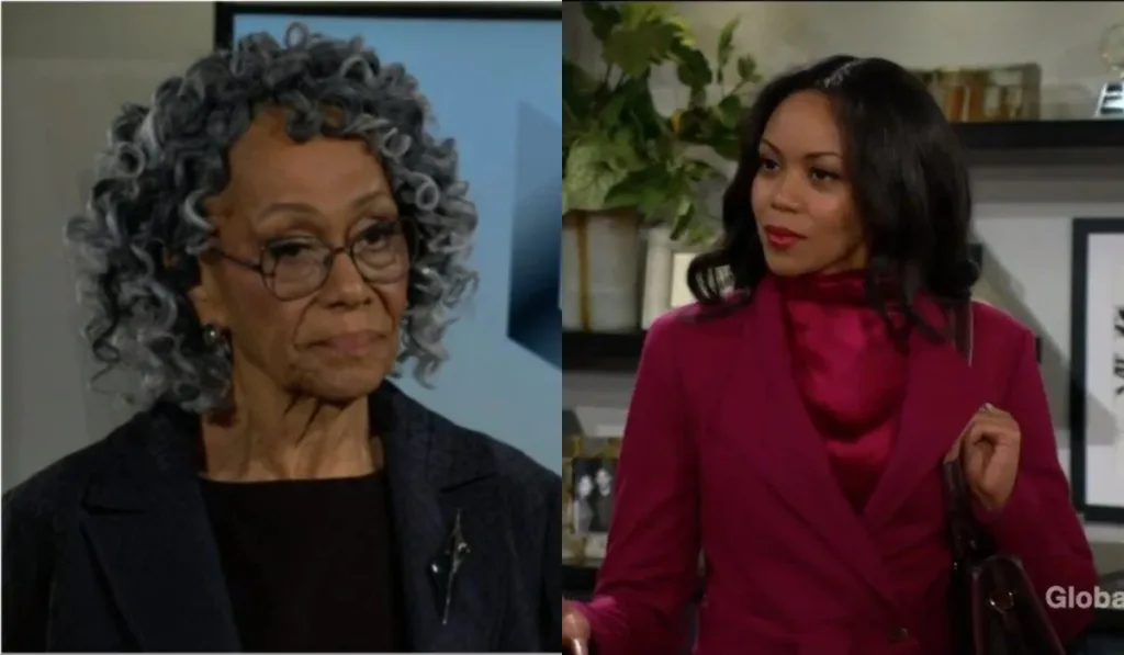 The Young And The Restless Spoilers-Mamie-Amanda-