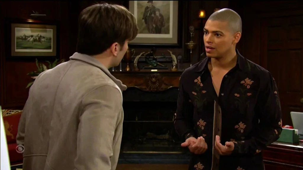 The Bold and the Beautiful: RJ and Zende work together