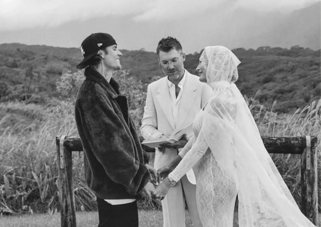 Justin Bieber and Hailey Bieber