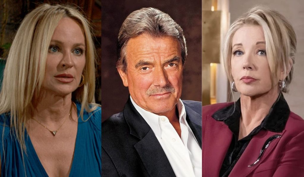 Victor-Sharon-Nikki-the-Young-and-the-Restless-