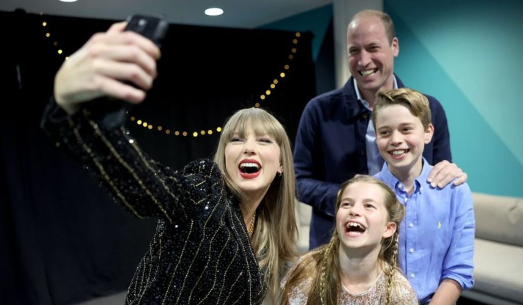 Prince William - Prince George - Princess Charlotte - Taylor Swift
