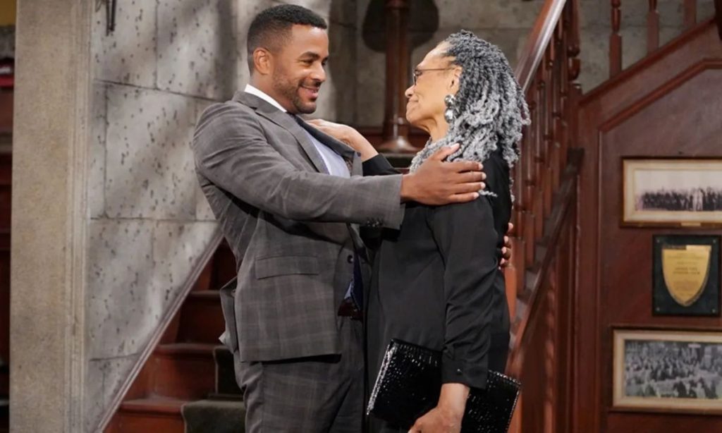 the young and the restless - nate - mamie