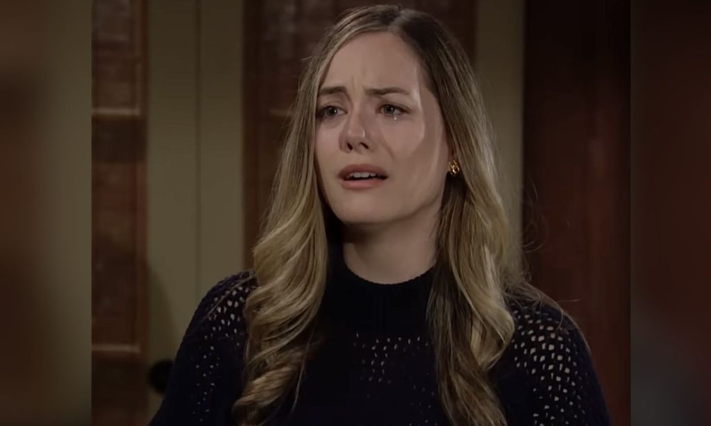 The Bold and the Beautiful Spoilers - Hope cries