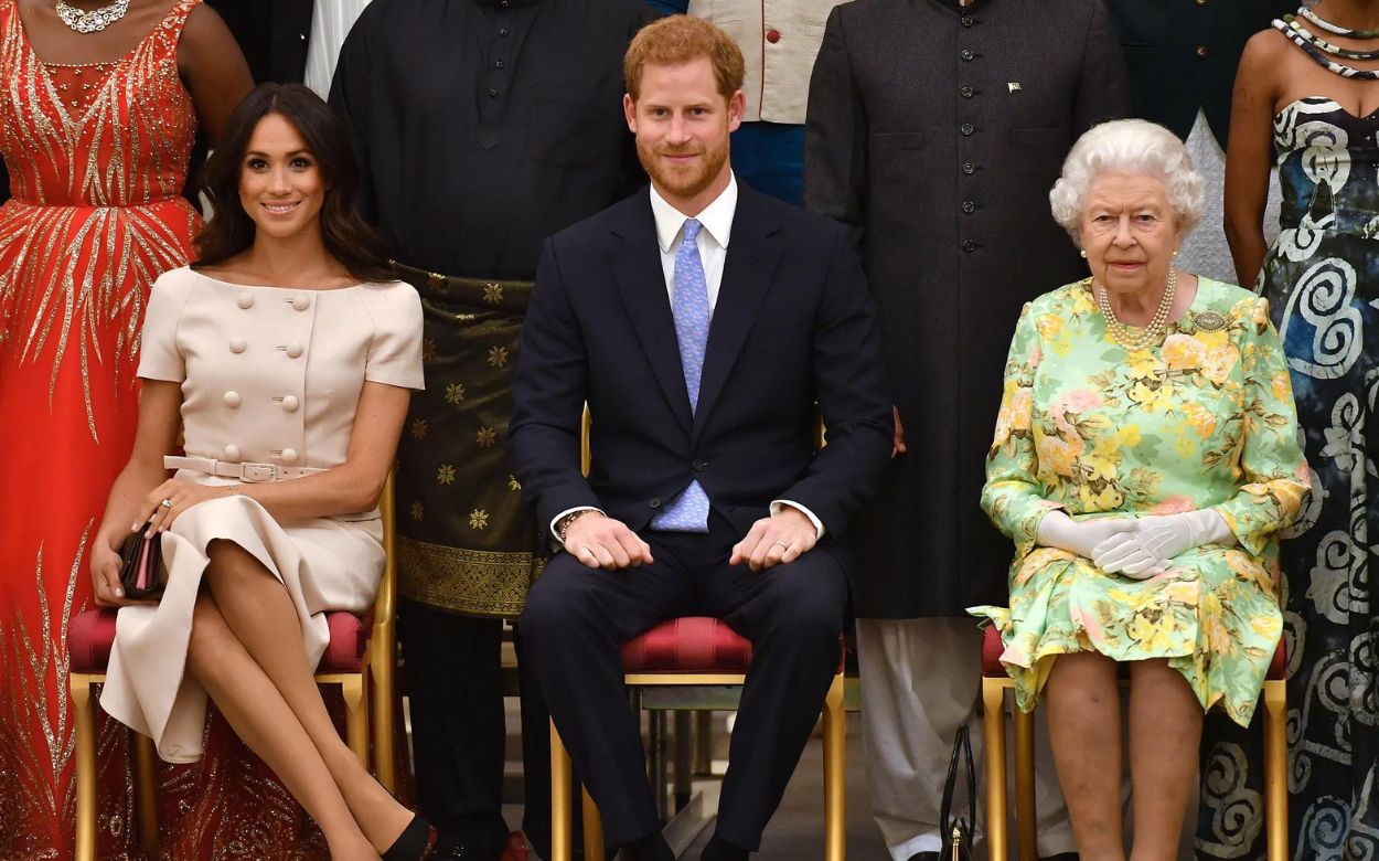 Prince Harry, Meghan & Queen - 8th Aug