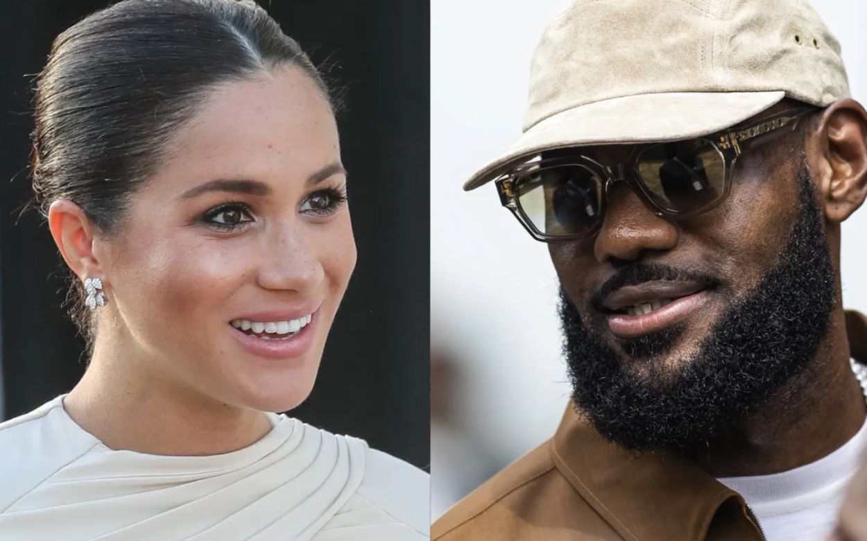Meghan Markle & LeBron James - 30th Nov