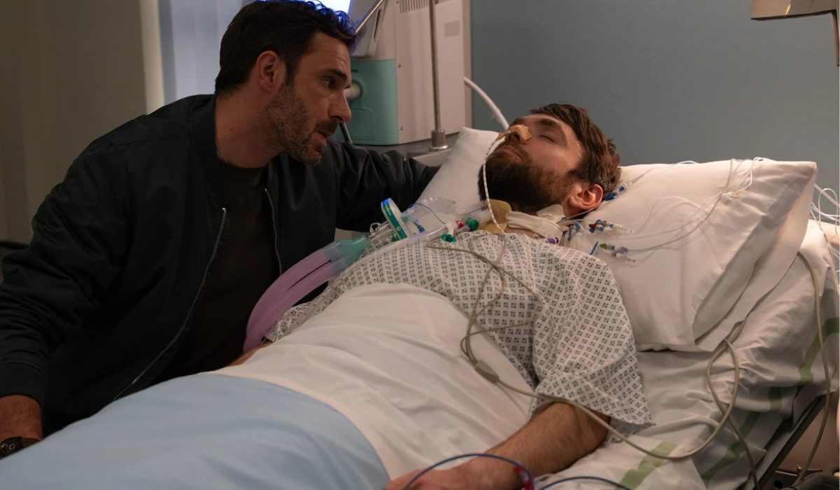 Emmerdale: Aidan gains consciousness