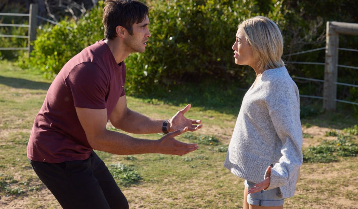 Home and Away: Harper and Tane break up