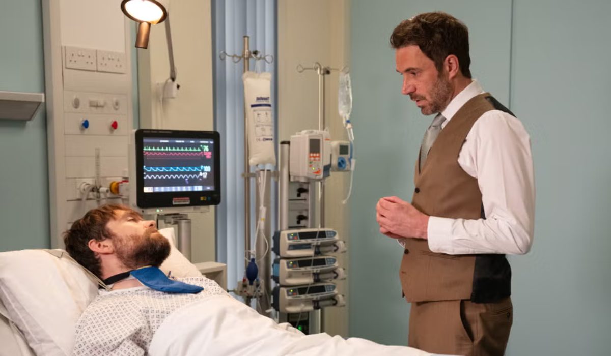 Emmerdale: Geoff reveals Aidan's future!