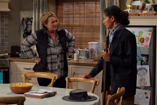 Emmerdale: Moira is upset