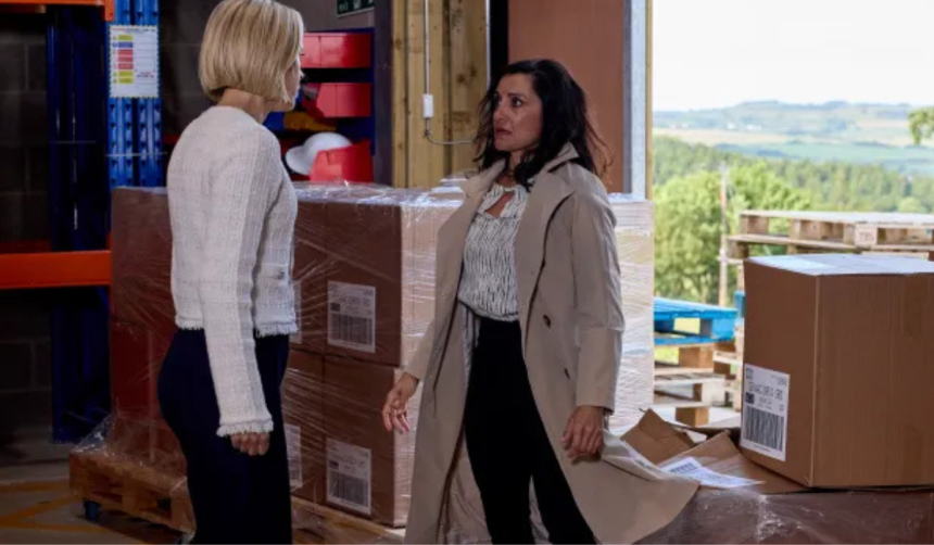 Emmerdale: Manpreet and Ruby fight