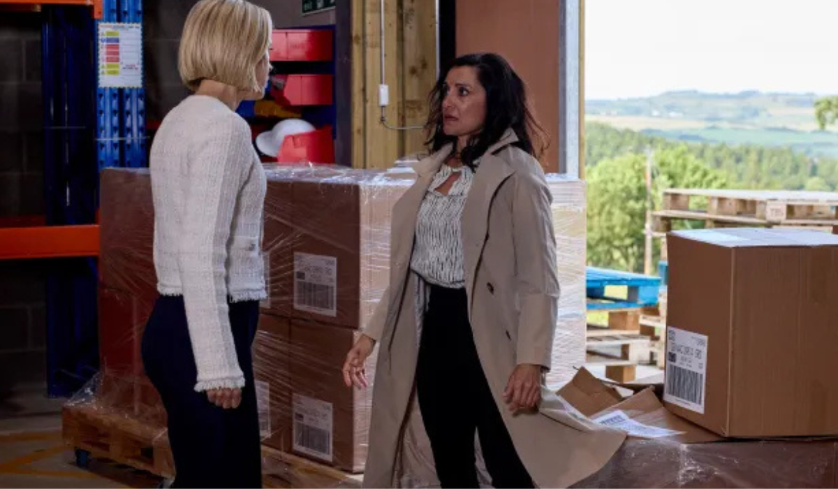 Emmerdale: Manpreet and Ruby fight