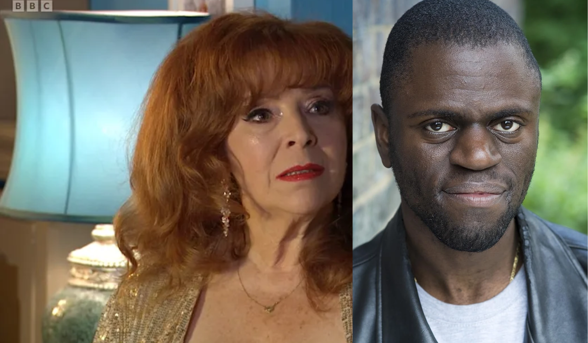 EastEnders-Elaine and Kojo