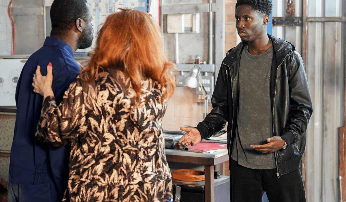 EastEnders-Elaine & Kojo