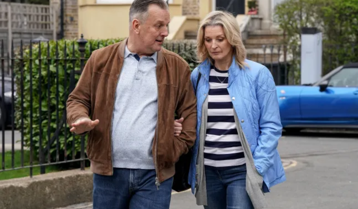 EastEnders-Harvey and Kathy