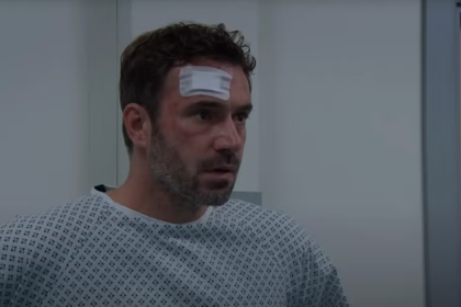 Emmerdale: John is trapped