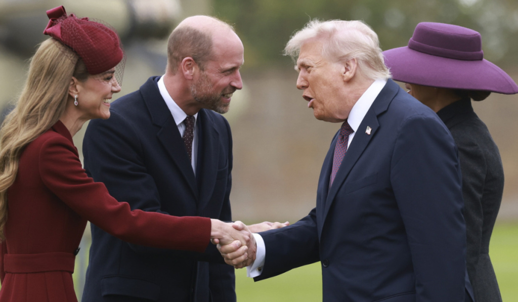 Royal News: Trump praised earlier