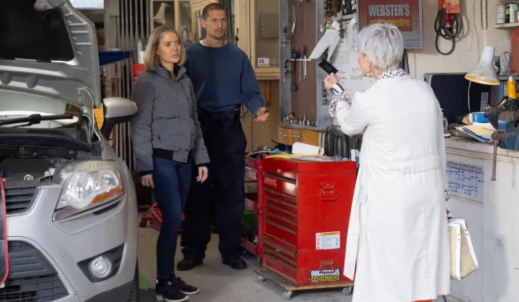 Coronation Street: Debbie catches them