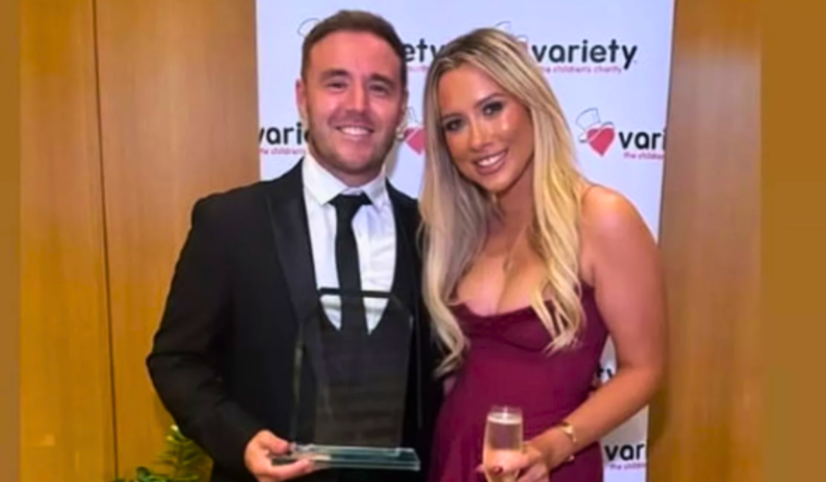 Coronation Street: Alan Halsell and his girlfriend