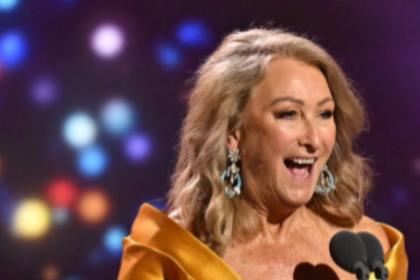 Lynne bagged two Logies