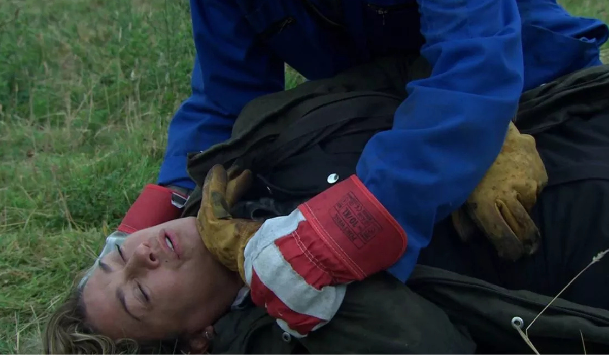 Emmerdale: She collapses!