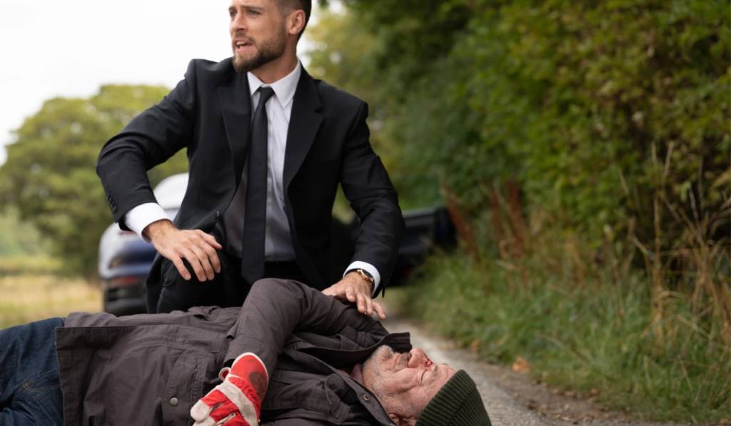 Emmerdale: Joe hits Jimmy!