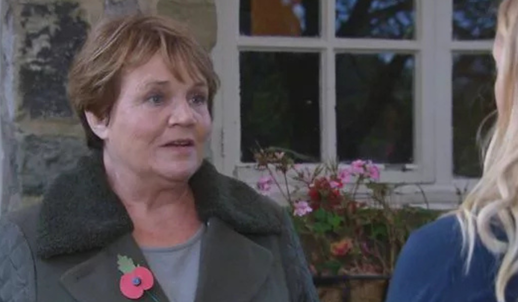 Emmerdale: Brenda left in April!