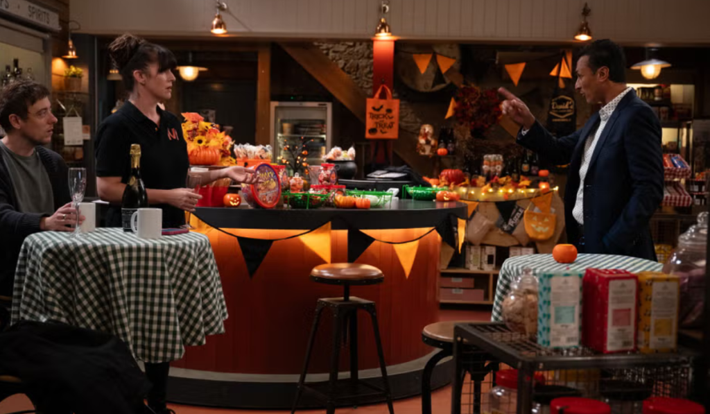 Emmerdale: Jai is angry.