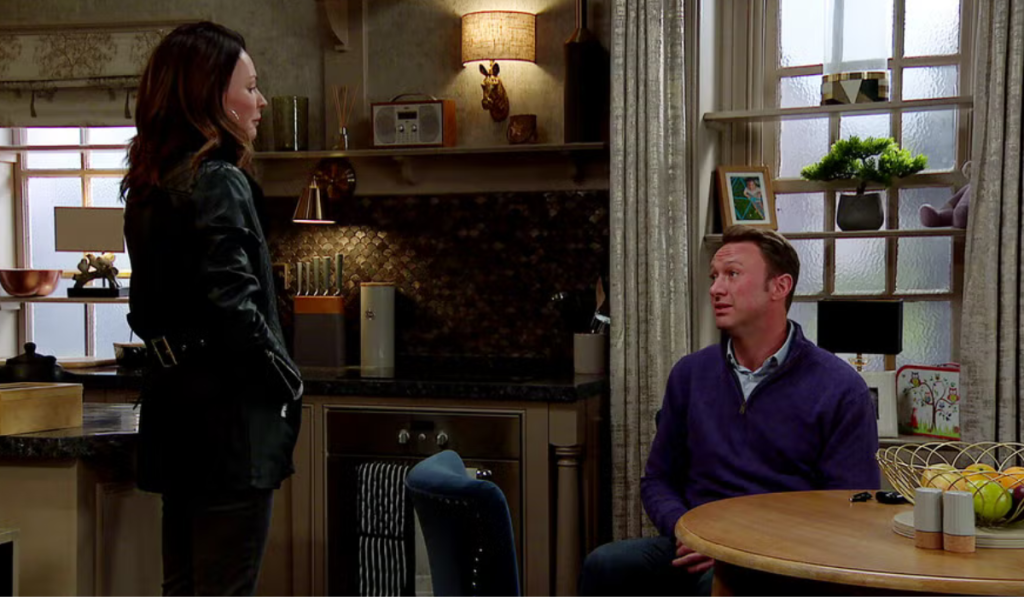 Emmerdale: Chas and Liam