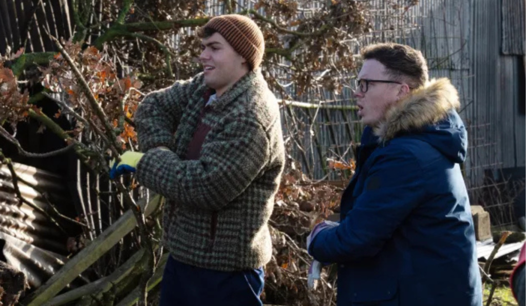 Emmerdale: They kiss each other