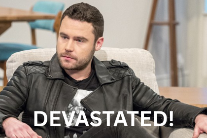 Emmerdale: he is tearful