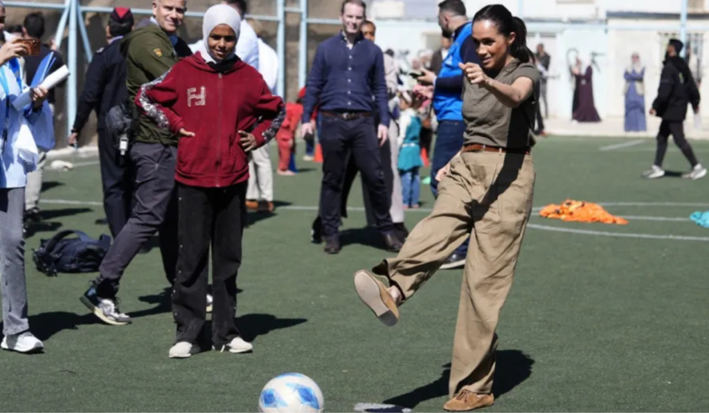 Royal News: They played football