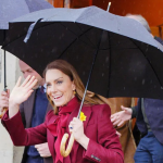 Royal News: Kate met them during heavy rain