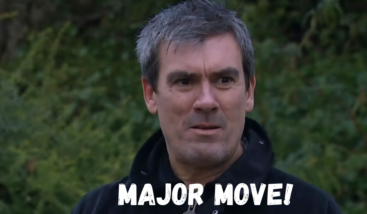 Emmerdale: His next step is out