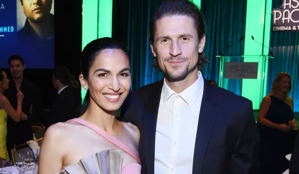 Jonathan Howard-carl-with-wife-coronation-street