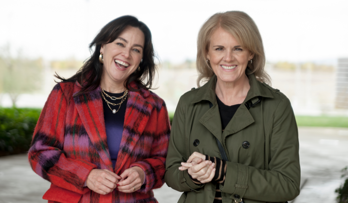 Jill Halfpenny and Sally Lindsay-corrie