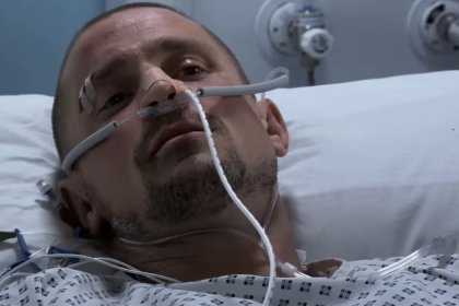 carl in hospital coronation street