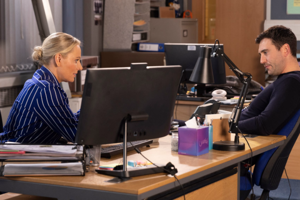 An arrest happens in Coronation Street