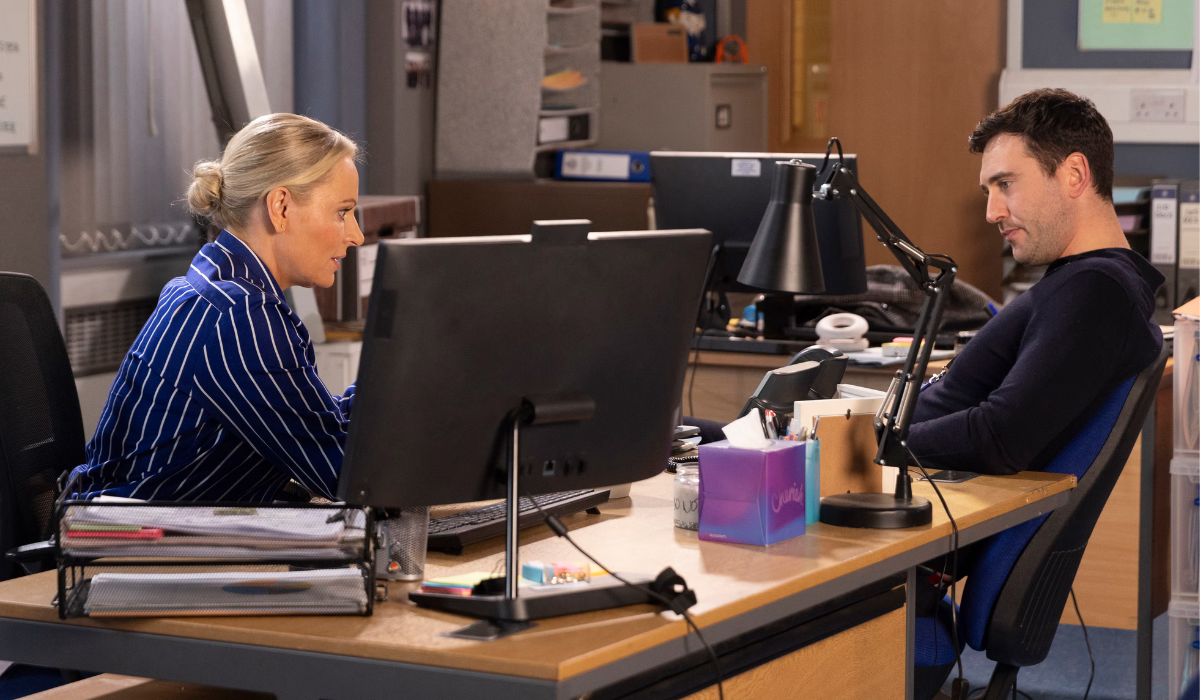 An arrest happens in Coronation Street