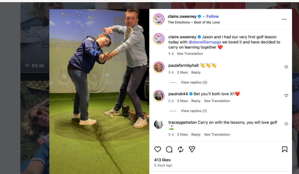 cassie-son-golf-coronation-street