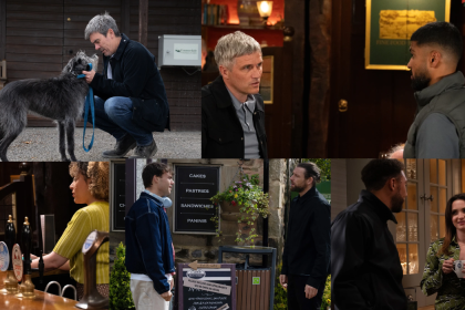 Emmerdale: Billy, Gabby, Kev, Caleb, Lewis, Serena, Cain