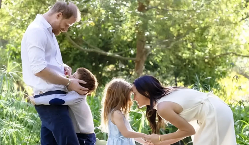 Royal: Archie and Lilibet with Harry and Meghan