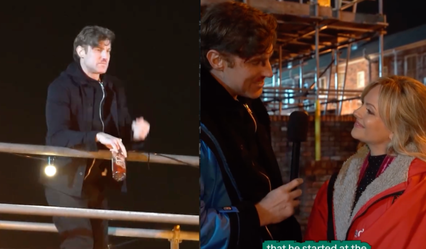 Coronation Street: BTS of Theo's murder
