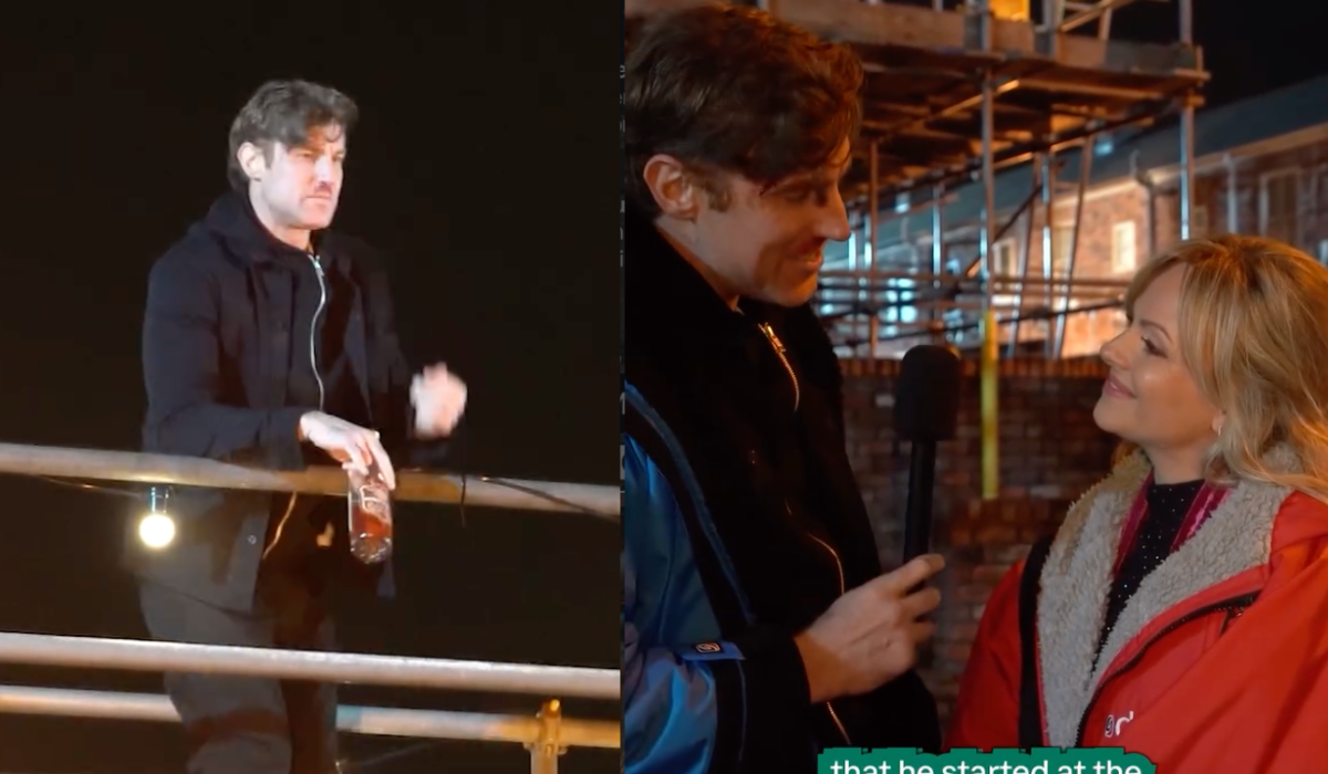 Coronation Street: BTS of Theo's murder