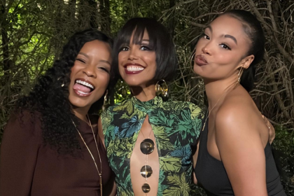 Beyond the Gates: Karla with her co-stars