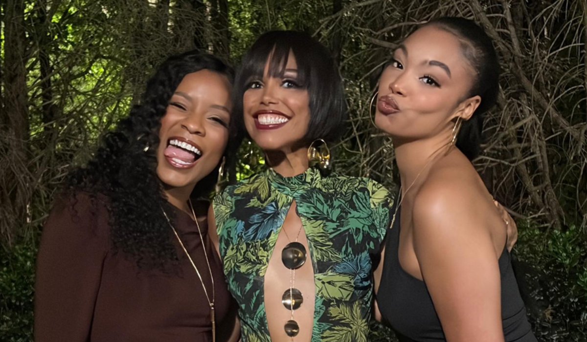 Beyond the Gates: Karla with her co-stars