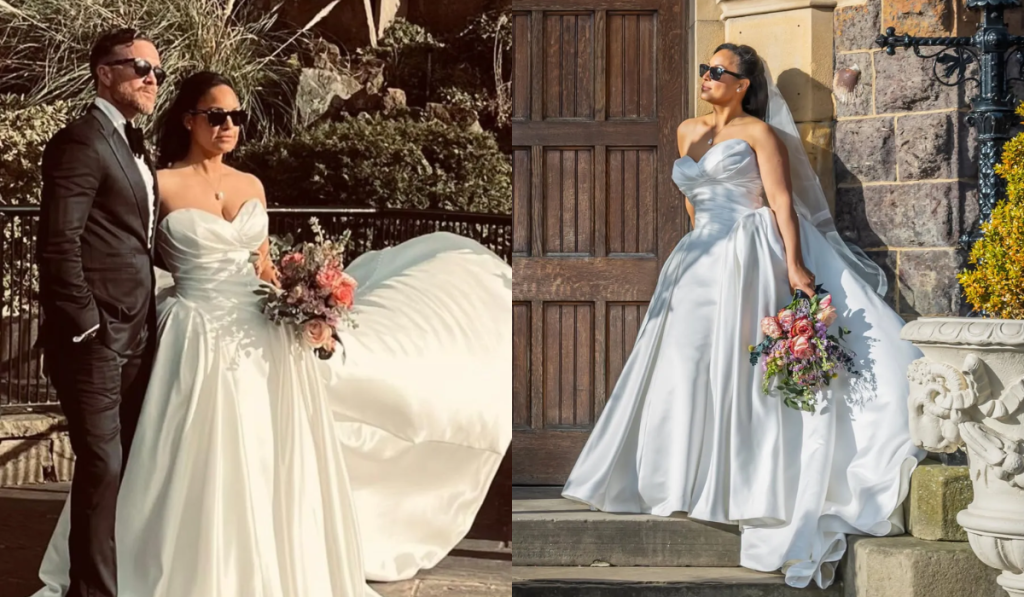 Coronation Street star Rhea Bailey has married Overtones singer Darren Everest