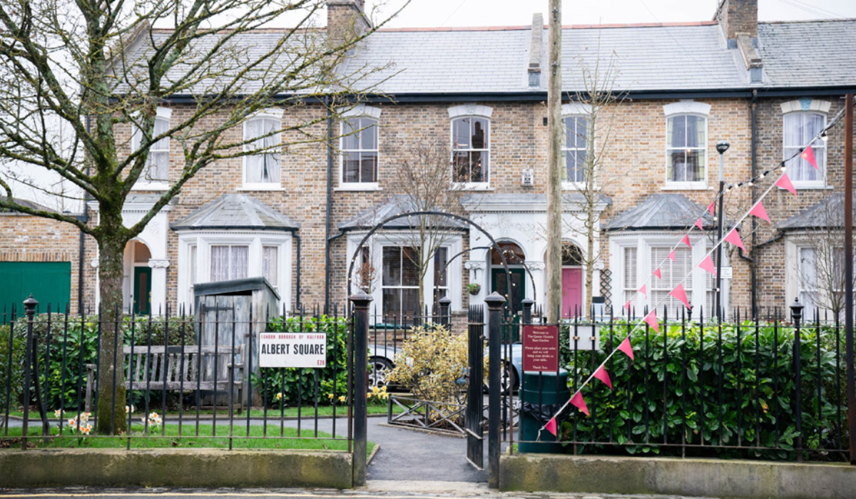 EastEnders set havoc
