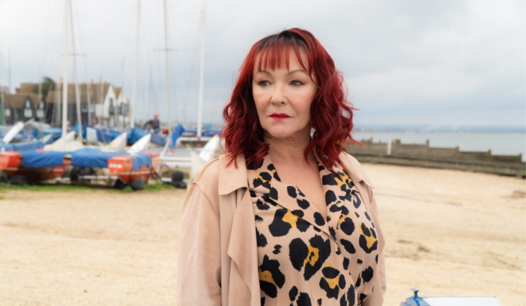 Frances as Whitstable Pearl on coronation street