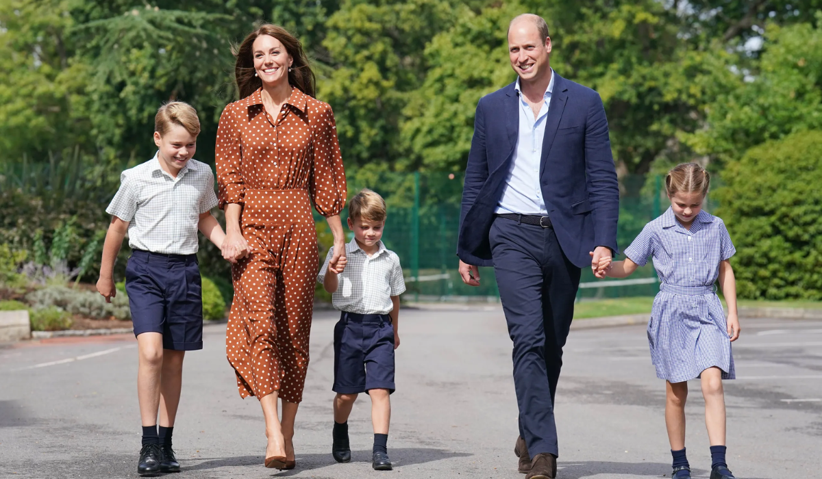 Royal news: Kate Middleton with Prince William and children