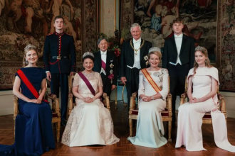 Royal news: Princess Eléonore with King Philippe and Queen Mathilde